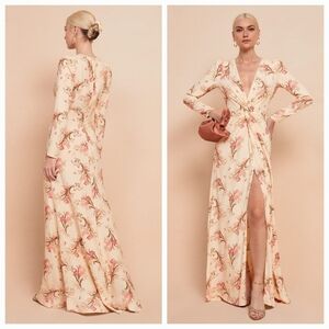 Reformation Gatsby Dress in Leila size 0 NWT